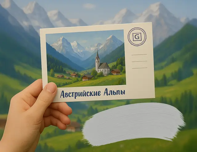 G Nature, цвет 11 Австрийские Альпы