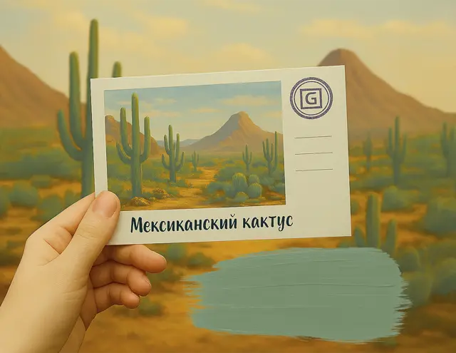 G Nature, цвет Мексиканский кактус