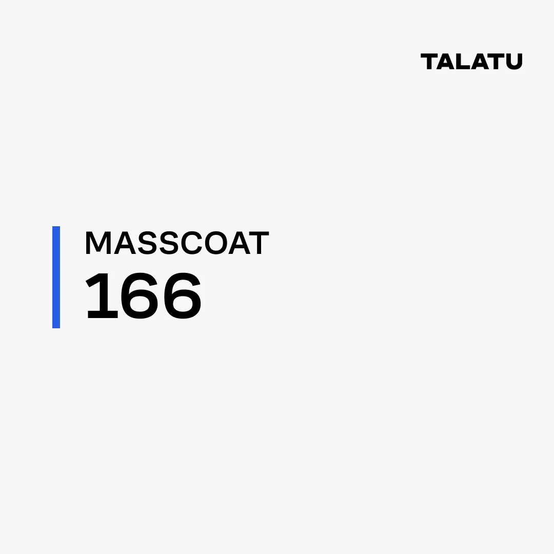 MASSCOAT 166