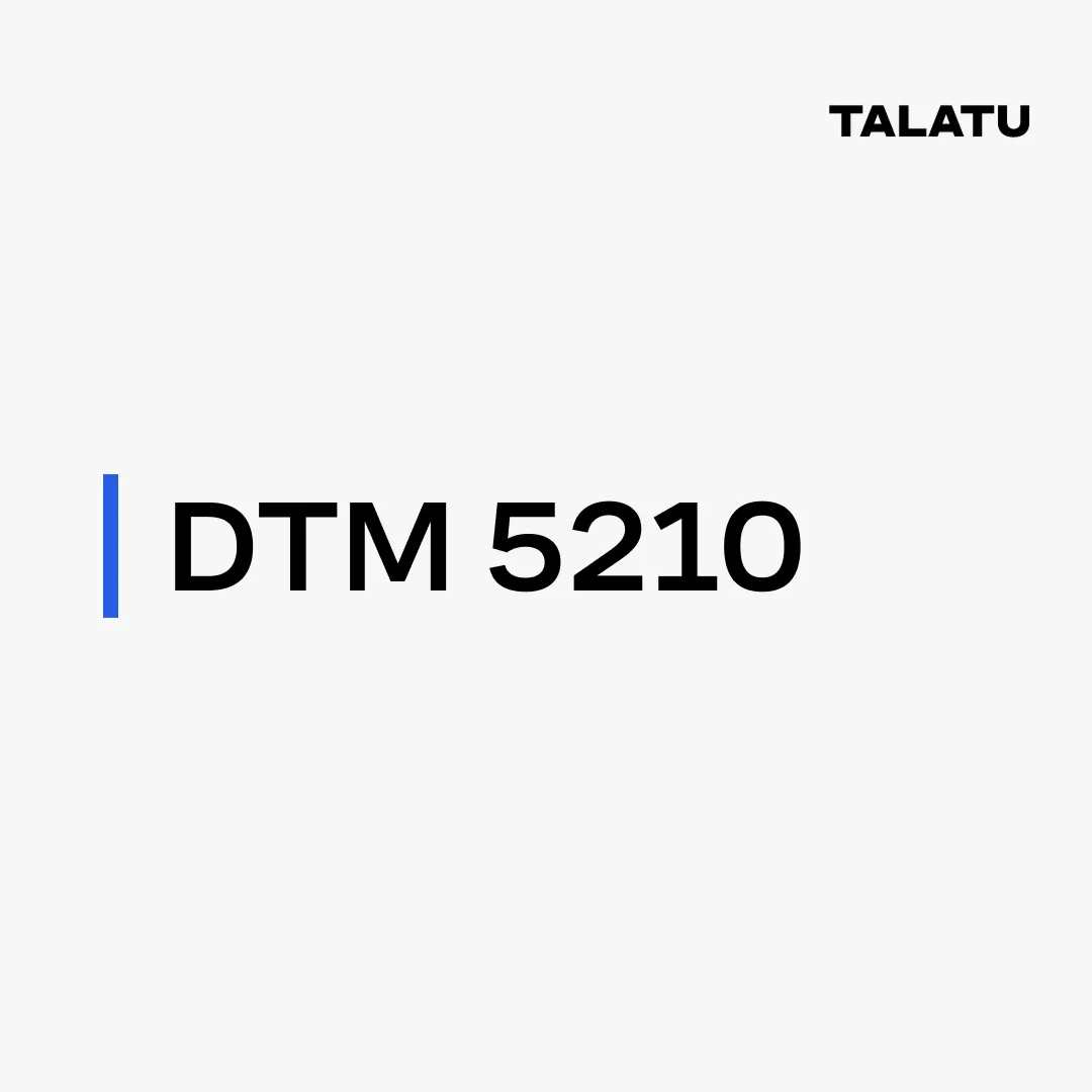 TALATU DTM 5210