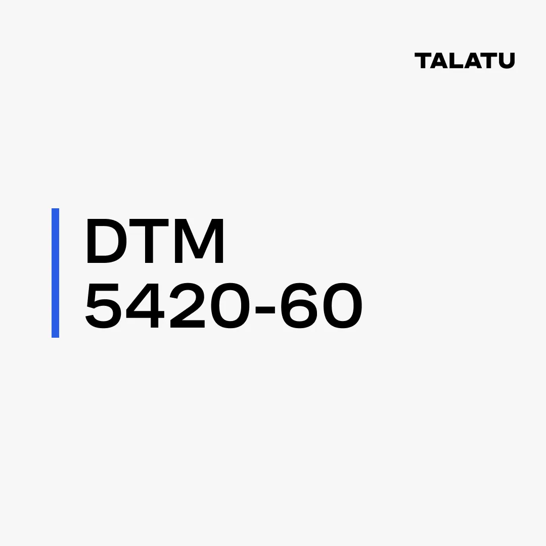 TALATU DTM 5420-60
