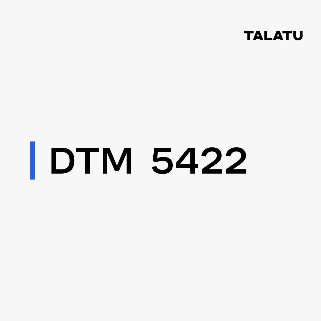 TALATU DTM 5422