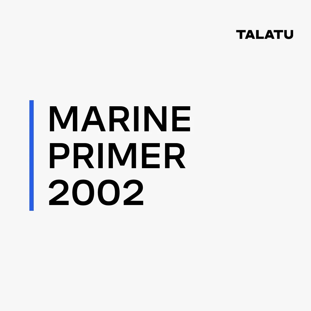 TALATU MARINE PRIMER 2002